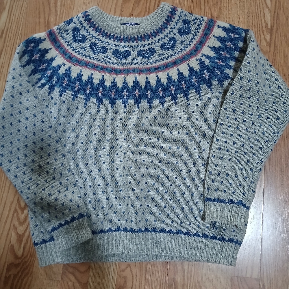 Woolrich Pure Wool Knit Sweater Size L